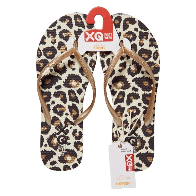 XQ Dames Teenslippers Antique White - 1 stuk