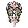 XQ Dames Teenslippers Multi Black - 1 stuk