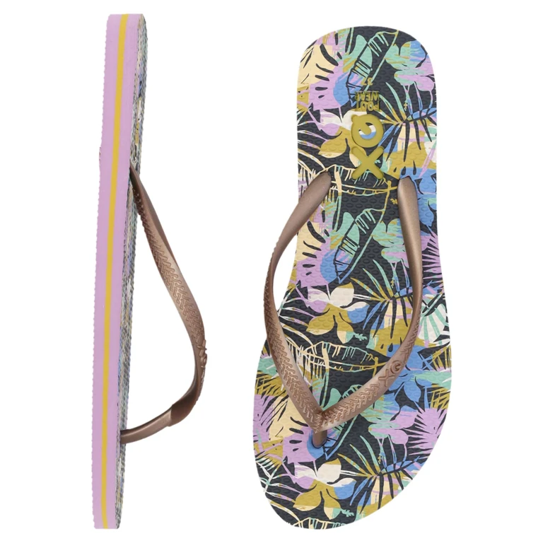 XQ Dames Teenslippers met Bloemenprint Multi Color - 1 stuk
