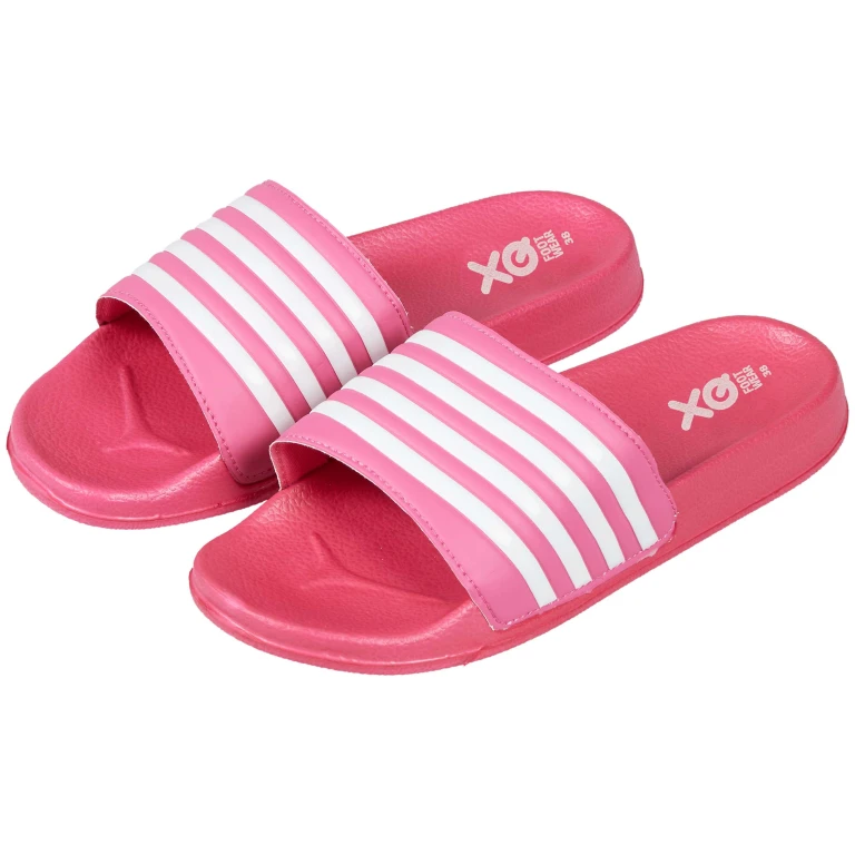 XQ Badslipper Sauna Ladies 36-41 Fuchsia/White