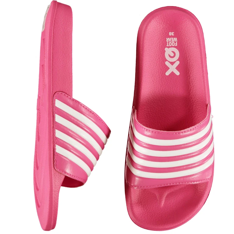 XQ Badslipper Sauna Ladies 36-41 Fuchsia/White