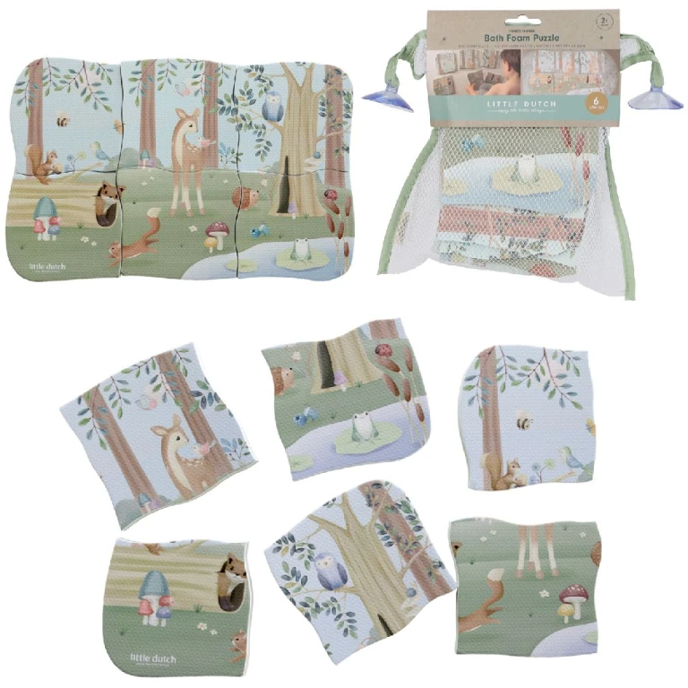 Little Dutch Forest Friends Bad Puzzel - 1 stuk
