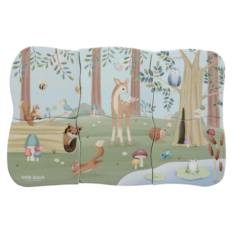 Little Dutch Forest Friends Bad Puzzel - 1 stuk