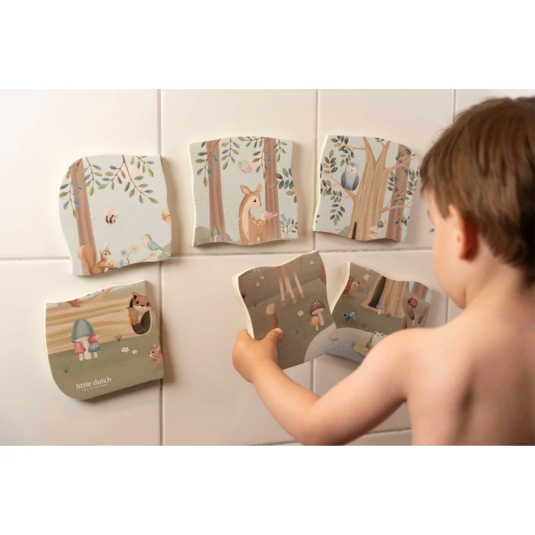Little Dutch Forest Friends Bad Puzzel - 1 stuk