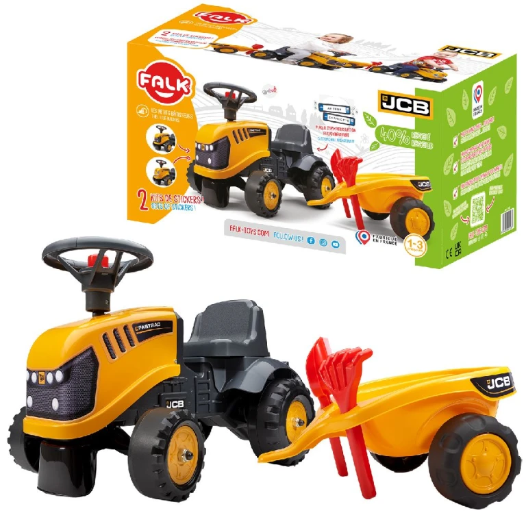 Falk JCB Looptractor Set Geel vanaf 1 jaar