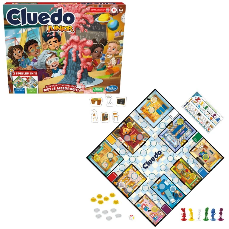 Cluedo Junior Bordspel - 1 stuk
