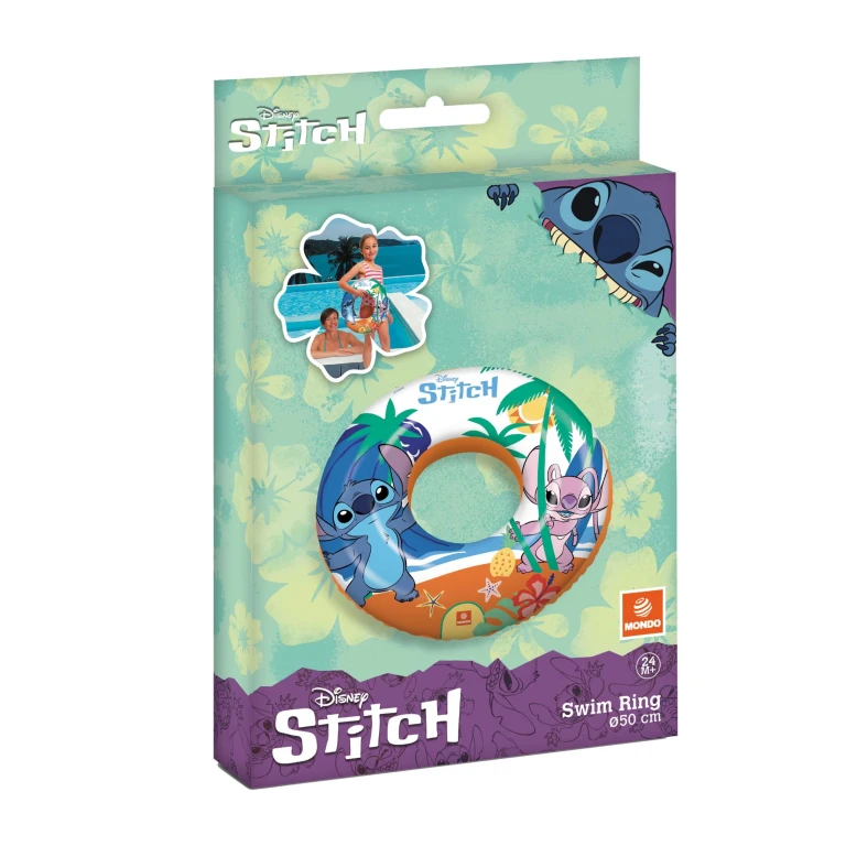 Mondo Zwemring Stitch Zwart 50cm - 1 stuk