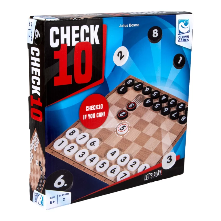 Clown Games Check-10 Strategie Bordspel - 1 stuk