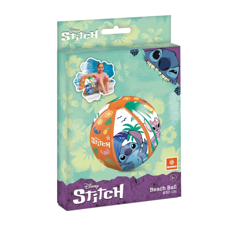 Mondo Stitch Strandbal 50cm - 1 stuk