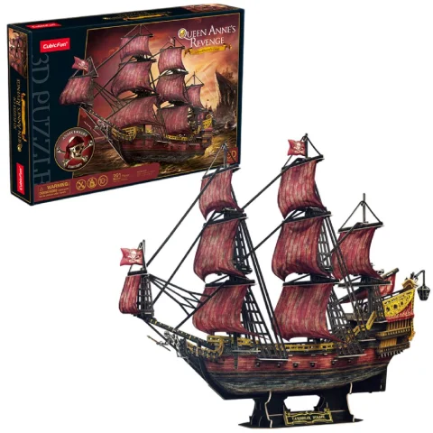 Cubic Fun 3d Puzzel Queen Anne Revenge Spe.Edit