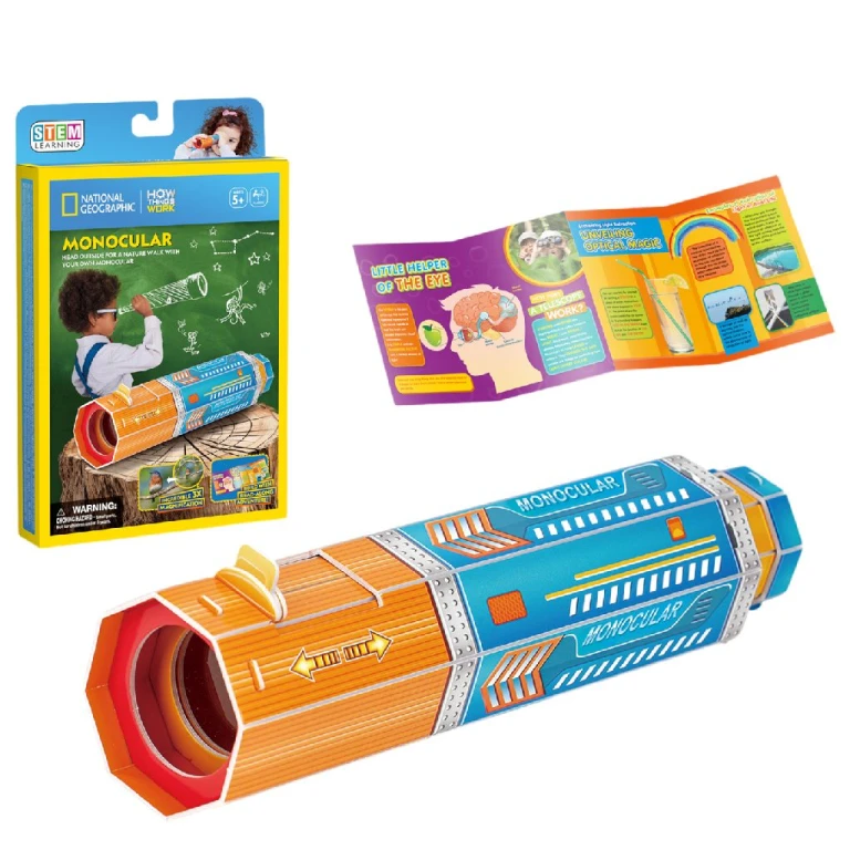 Cubic Fun 3D Puzzel National Geographic Monocular 1 stuk