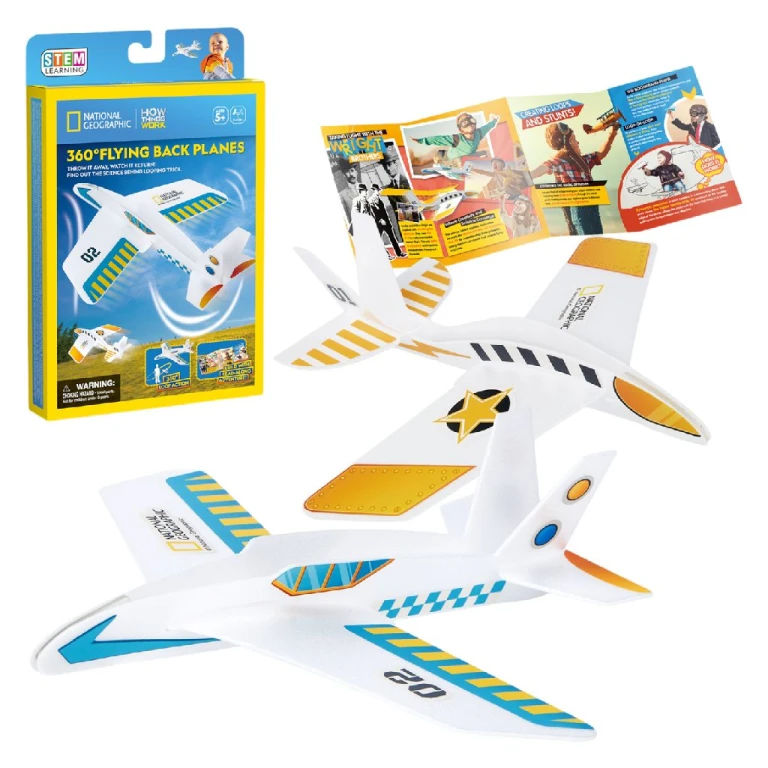 Cubic Fun 3D Puzzel Flying Back Plane STEM