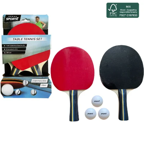 SportX Tafeltennisset incl. ballen 5 ster FSC