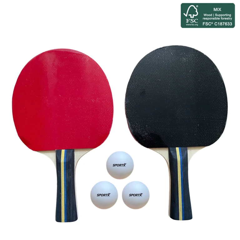 SportX Tafeltennisset 5 sterren FSC inclusief 3 ballen