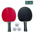 SportX Tafeltennisset+ballen in tas 5 ster FSC