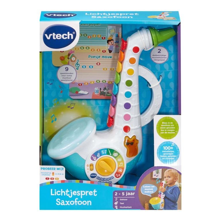 VTech Baby Lichtjespret Saxofoon - 1 stuk