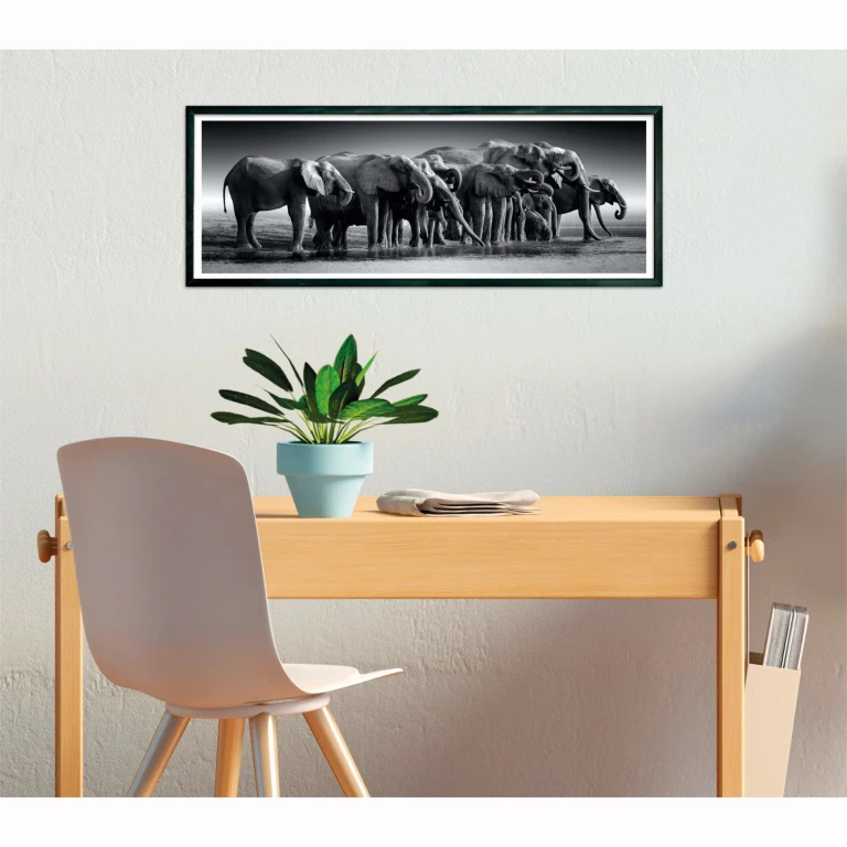 Clementoni Panorama Puzzel Herd Of Giants - 1000 stukjes (1 stuk)