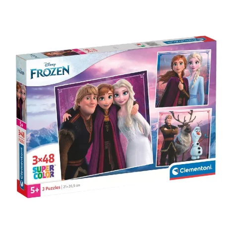 Clementoni Frozen Puzzel 3x48st.