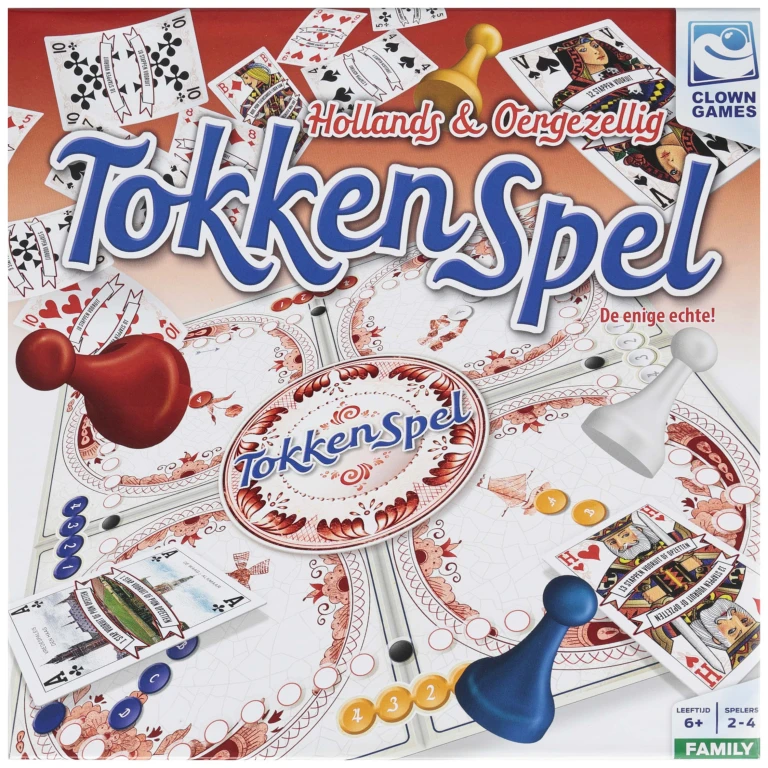 Clown Games Tokkenspel - Bordspel voor 2-4 spelers