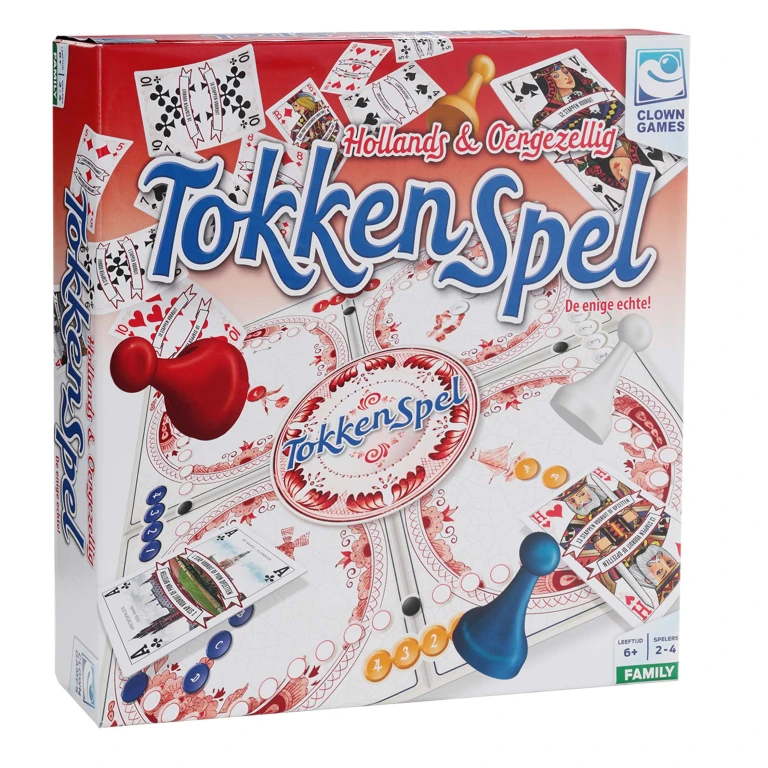 Clown Games Tokkenspel - Bordspel voor 2-4 spelers