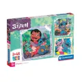 Clementoni Stitch Puzzelset - set van 3 puzzels van 48 stukjes