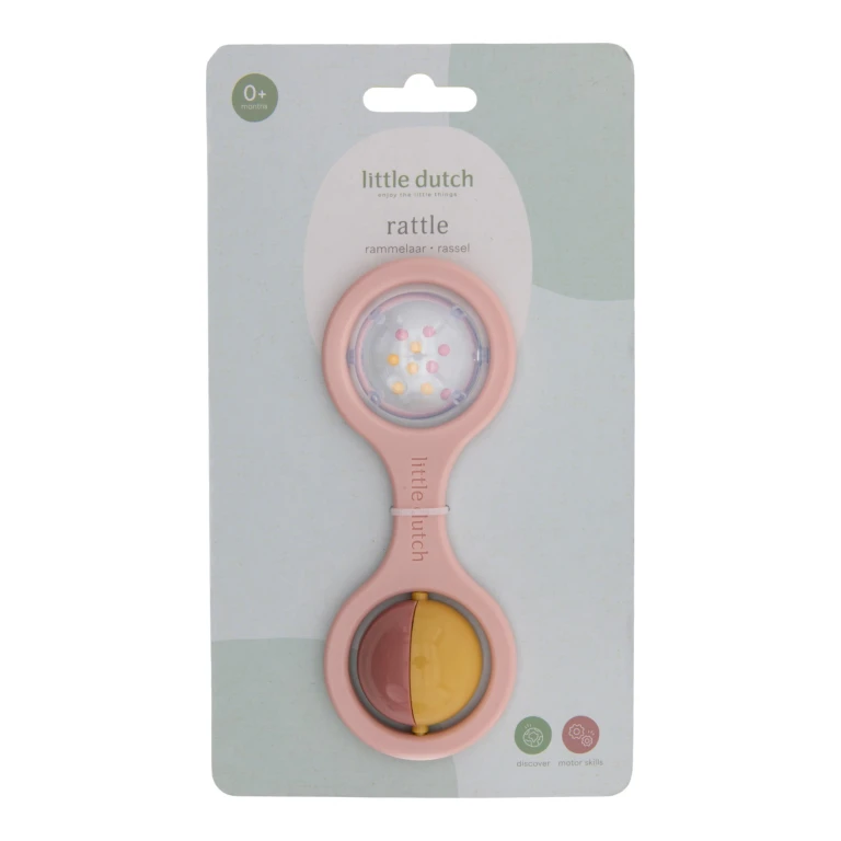 Little Dutch Bal Rammelaar Roze - 1 stuk