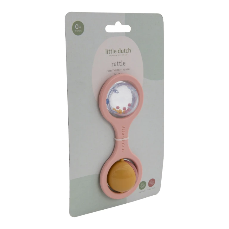 Little Dutch Bal Rammelaar Roze - 1 stuk
