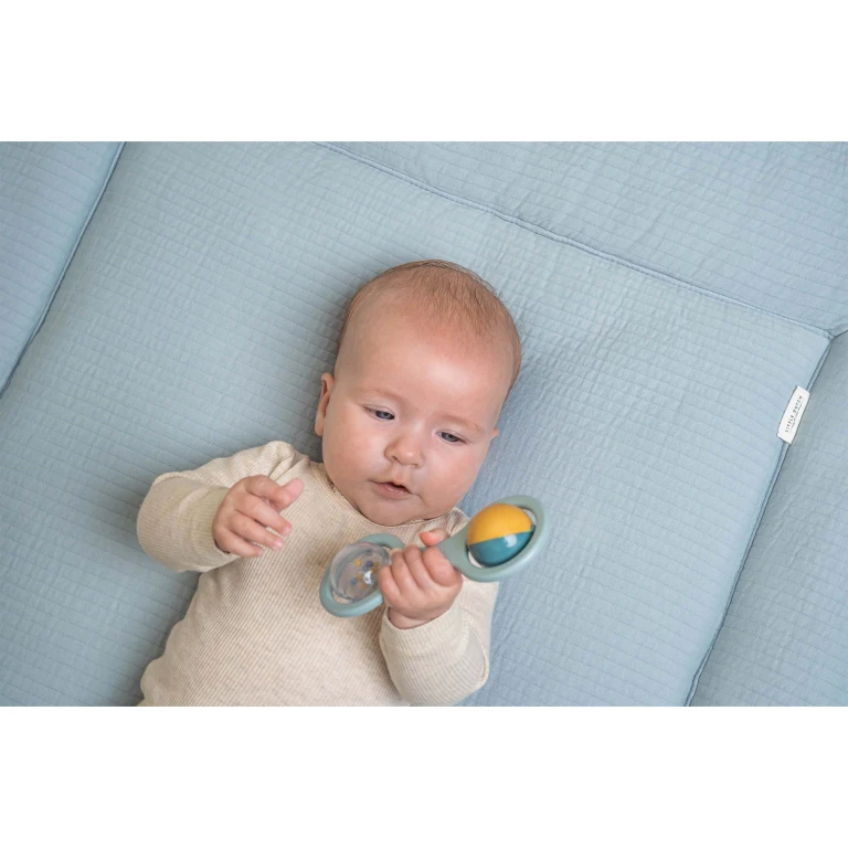 Little Dutch Bal Rammelaar Blauw - 1 stuk