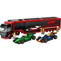 Lego 60445 City F1 Truck RB20 En AMR24 F1 Auto