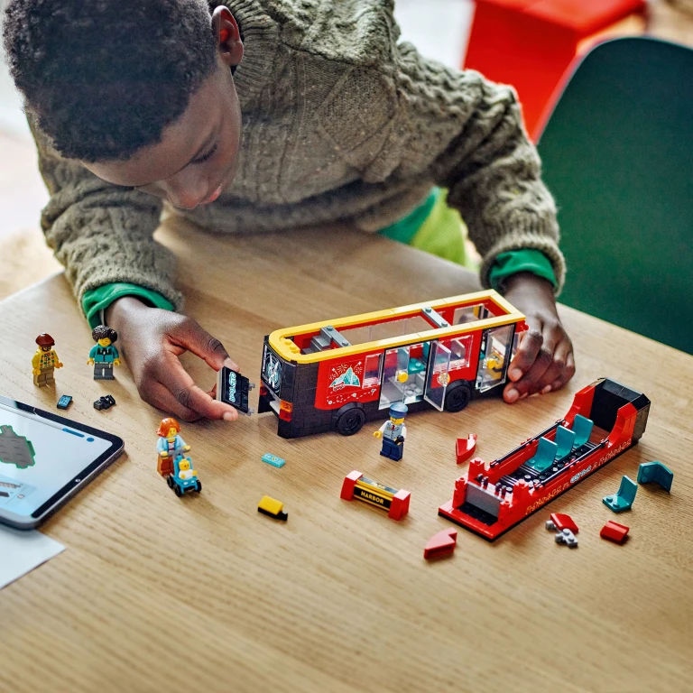LEGO City Rode Dubbeldekker Bouwset Great Vehicles - 1 stuk