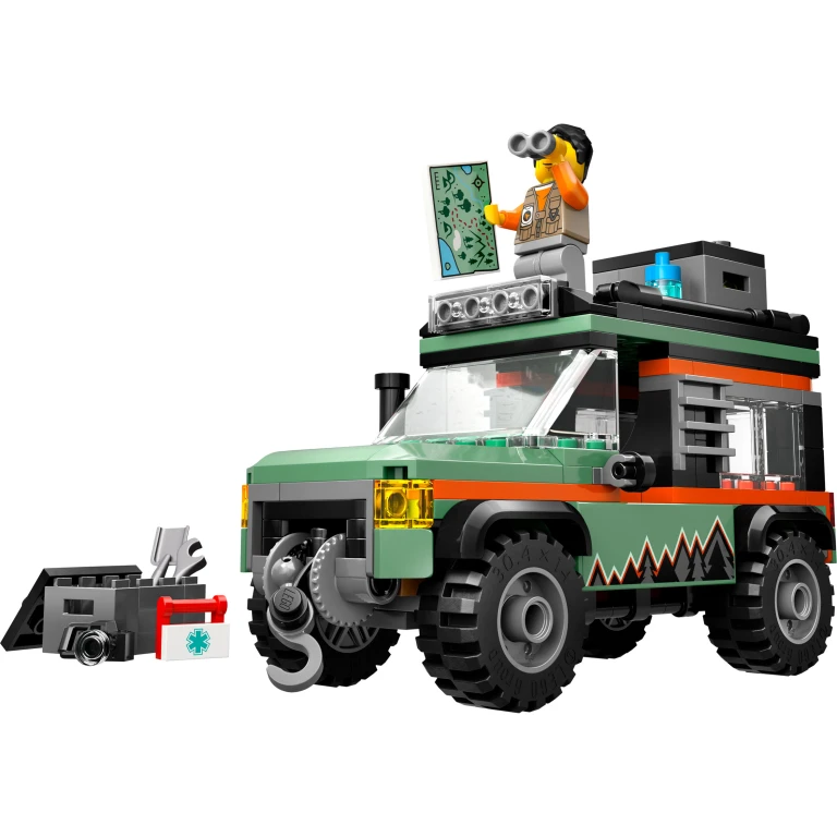Lego City Great Vehicles 4x4 Bergen Terreinwagen - 1 stuk