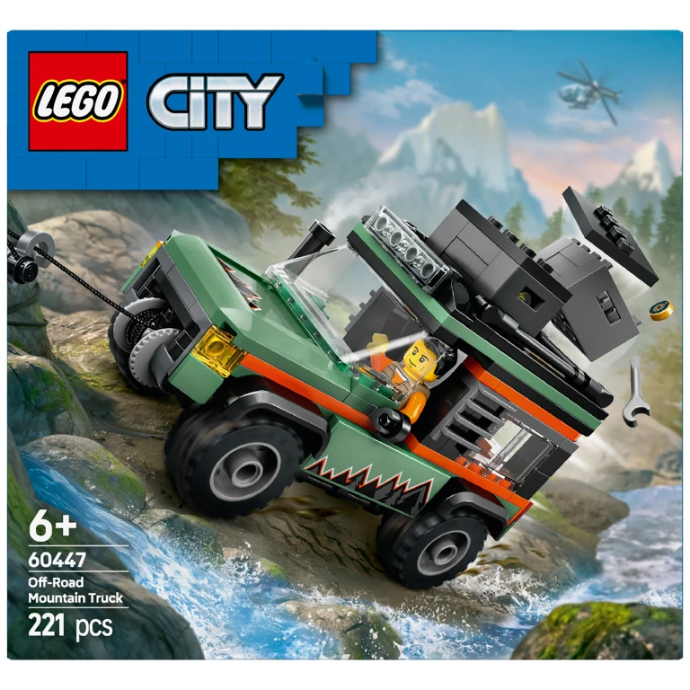 Lego City Great Vehicles 4x4 Bergen Terreinwagen - 1 stuk