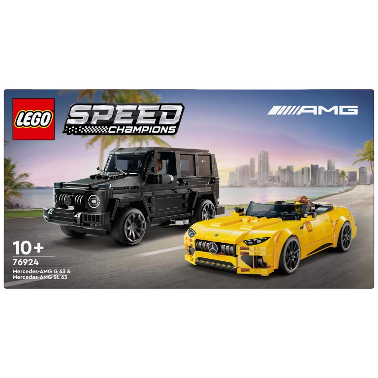 Lego Speed Champions Mercedes AMG G 63 & SL 63 Autoset - 1 stuk