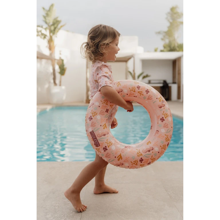 Little Dutch Zwemring Ocean Dreams Roze 50cm
