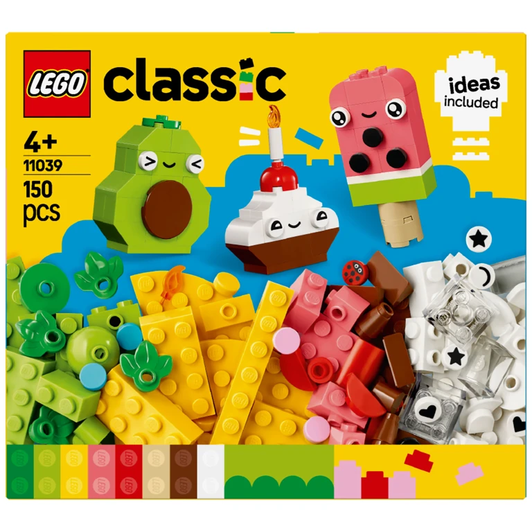Lego Classic Creatieve Etensvriendjes bouwset - 150 onderdelen