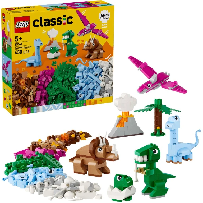 Lego Classic Creatieve Dinosaurussen - Bouwset van 450 stuks