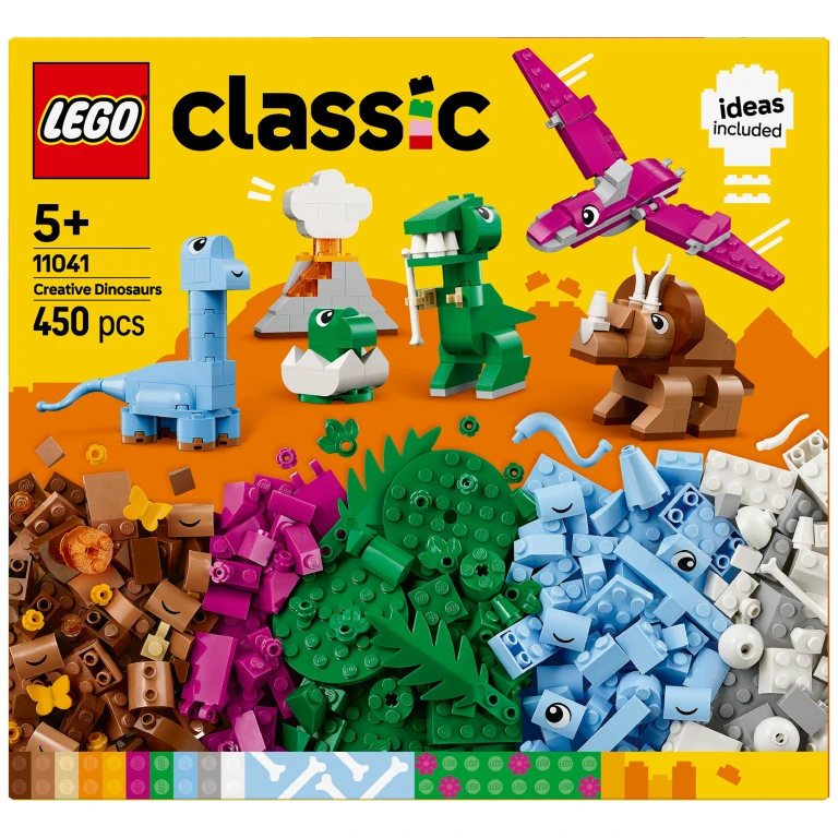 Lego Classic Creatieve Dinosaurussen - Bouwset van 450 stuks