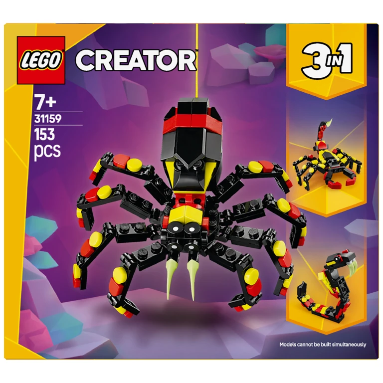 Lego Creator 3-in-1 Wilde Dieren Spannende Spin - 1 stuk