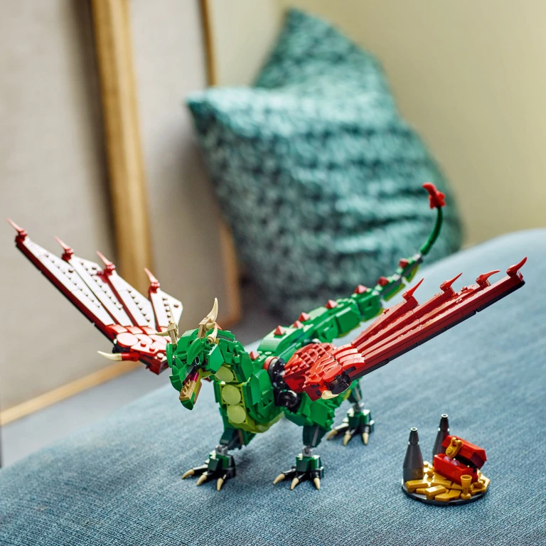 LEGO Creator 3-in-1 Middeleeuwse Draak - 1 stuk