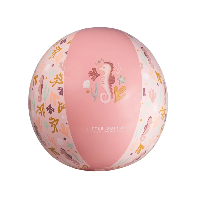 Little Dutch Strandbal Ocean Dreams Roze 35cm - 1 stuk
