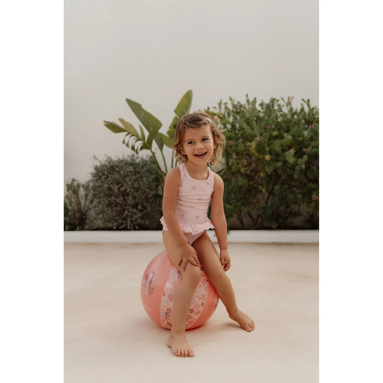 Little Dutch Strandbal Ocean Dreams Roze 35cm - 1 stuk