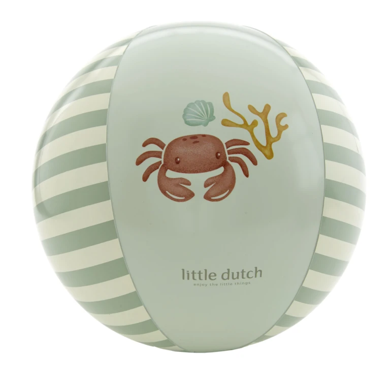 Little Dutch Strandbal Fresh Greens Groen 35cm - 1 stuk