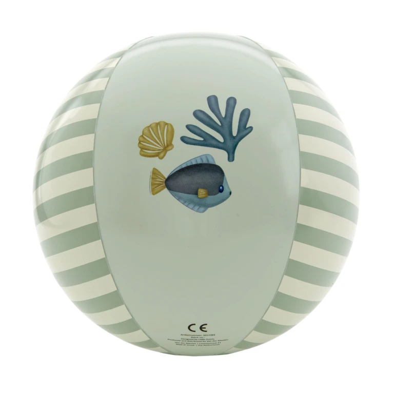 Little Dutch Strandbal Fresh Greens Groen 35cm - 1 stuk