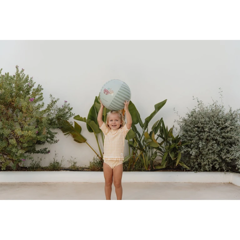 Little Dutch Strandbal Fresh Greens Groen 35cm - 1 stuk