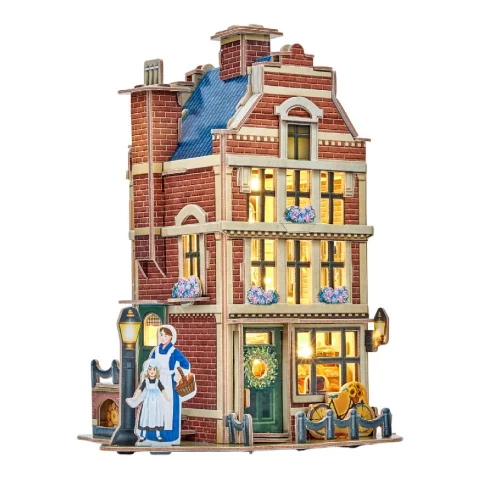 Cubic Fun 3d Puzzel Hollandse Bakkerij LED