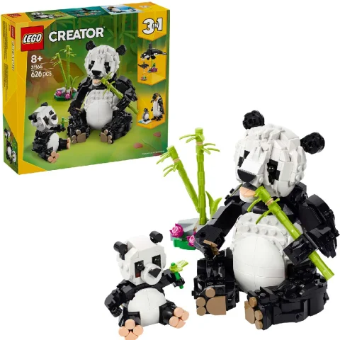 Lego 31165 Creator Wilde Dieren Pandafamilie