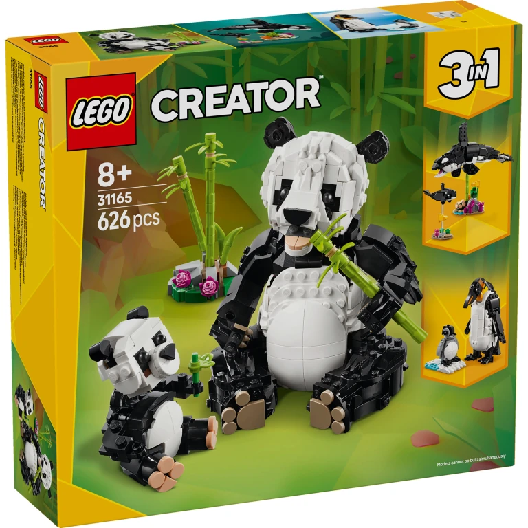 Lego Creator 3-in-1 Wilde Dieren Pandafamilie Bouwset - 626 onderdelen