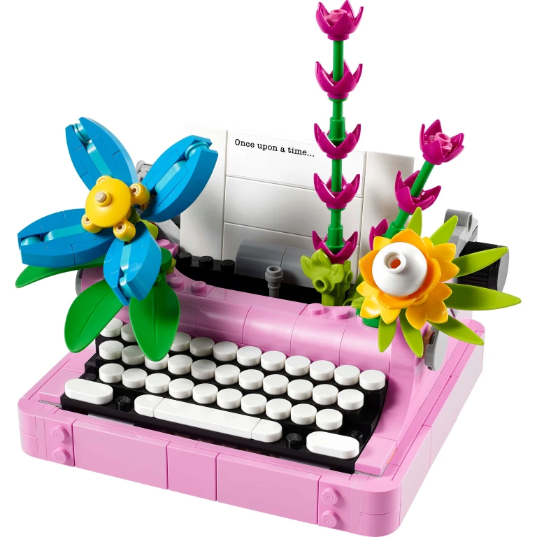 LEGO Creator 3in1 Typemachine met Bloemen - 1 stuk