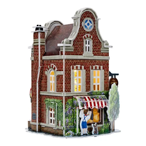 Cubic Fun 3d Puzzel Hollandse Kaaswinkel LED