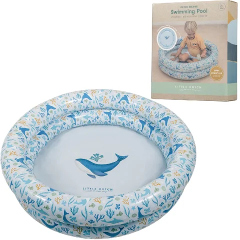 Little Dutch Ocean Dreams Zwembad Blauw 80cm